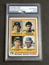 Paul Molitor Cards, Rookie Card and Autographed Memorabilia Guide 48