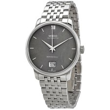 Reloj para hombre Mido Baroncelli III M0274261108800 automático esfera antracita