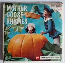 View Master Mother Goose Rhymes 3 Reels B410 GAF