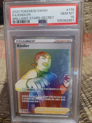 Kindler (Secret) 179/172 Swsh09: Brilliant Stars Holo