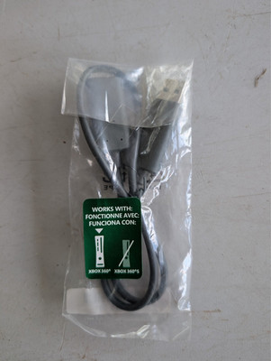 NEW OEM Official Microsoft XBOX 360 Kinect Wifi Extension cable 20 Inches SEALED