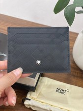 Montblanc Meisterst ck 6CC Black Leather Card Holder Wallet Full Box New 2026