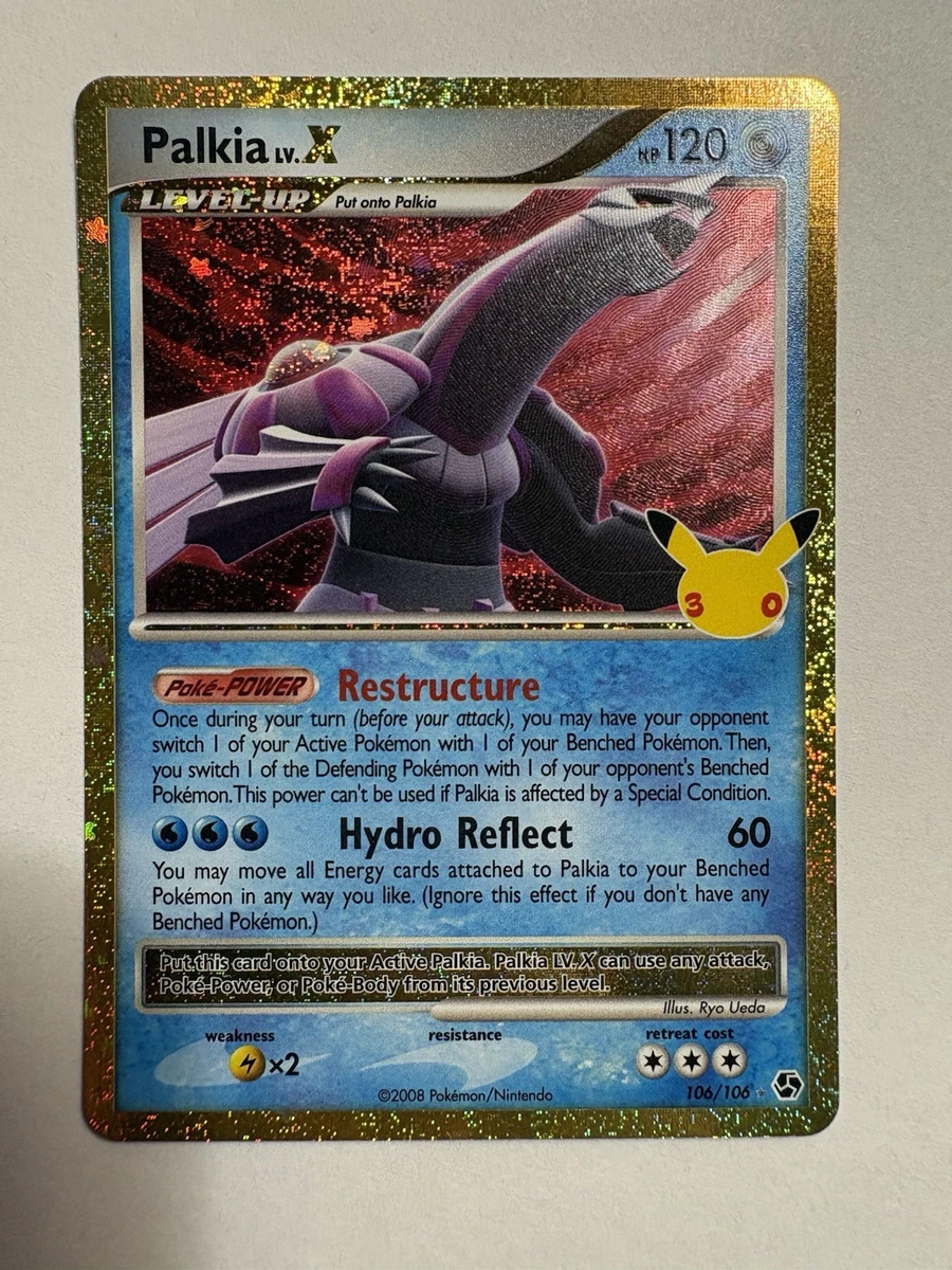 Palkia LV.X Pokémon TCG Cards for sale | eBay