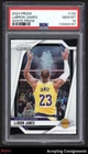 2024-25 Panini Prizm Prizms White #130 LeBron James 68/175 PSA 10 GEM Lakers