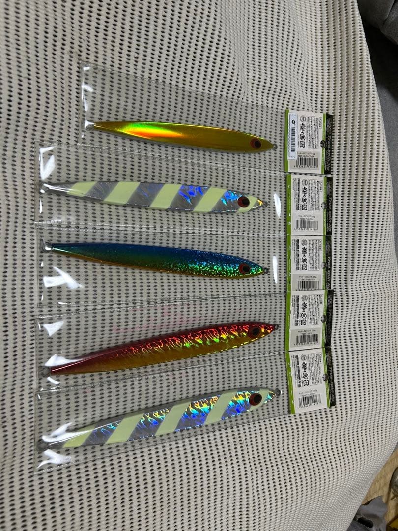 Evergreen True Spin Metal Jig Set of 5, 200g, Silver, Fishing Lure - Image 4