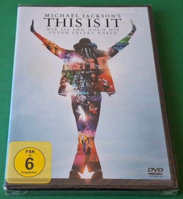 Michael Jacksons - This Is It - DVD NEU
