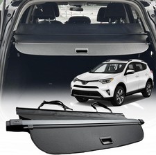 for 2014-2018 Toyota RAV4 Cargo Cover, Carbon Fiber Look Cargo Cover for Toyota
