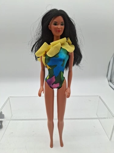 Vintage 1980 Mattel Tropical Miko Doll Beautiful Island Friend Of Barbie #2056