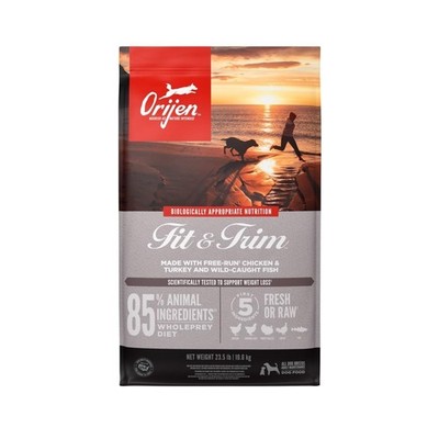 ORIJEN Grain Free High Protein Dry Dog Food Fit & Trim Recipe 23.5lb Bag