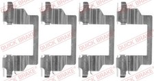 QUICK BRAKE Zubehörsatz Scheibenbremsbelag passend für Opel GT Cabriolet