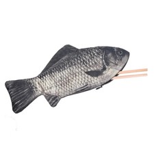 Emulation Fish Shape Creative Pencil Case Pen Bag Coin Purse Phone Bag with S...