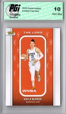 Kayla McBride 2025 WNBA The Logo #LOGO-19 Only 1,447 Made Rare Card PGI 10