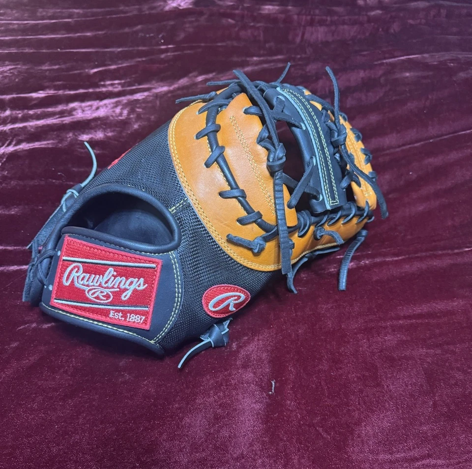 Guante Rawlings Horween & Mesh Heart Of The Hide 1B DERECHO PROCMHC2TM 12 3/4 HOH Foto 2 de 4