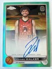 JOHNED WALKER 2023 TOPPS CHROME OTE AUTOGRAPH AQUA REFRACTOR #CA-JWA1 AUTO 56/99
