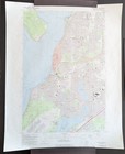 Vintage 1994 USGS Steilacoom WA Topo Map Tacoma  UP  Lakewood  JBLM  22 x 27 — photo 1