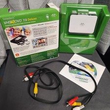 Honestech VHS to DVD 7.0 Deluxe Video Converter Kit USB VIDBOX Capture Box Open
