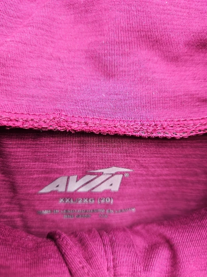Pullover Mujer Avia 1/4 Cremallera - Varias Tallas y Colores - Nuevo Con Etiquetas - Envío Gratis Foto 3 de 4