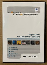 PRO SESSIONS SOUND  LOOP LIBRARIES THE BEST OF VOL. 1  Apple Loops M-AUDIO