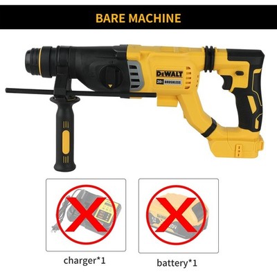 New DEWALT DCH263 20V MAX SDS Plus Brushless Rotary Hammer Drill Tool, Tool Only