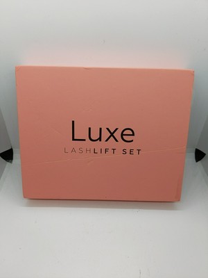 Luxe Cosmetics Lash Lift Kit Complete Set for Eyelash Lifting Exp 10/27 #S12
