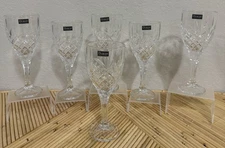 Godinger Shannon Dublin Collection Crystal Wine Water Goblets   (Set of 6)
