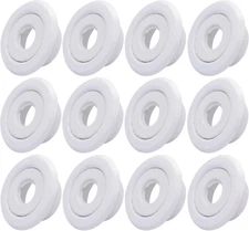 (12 Pack) 1/2" IPS Fire Sprinkler Escutcheons 3/4" Adjustment Sprinkler Head Cov
