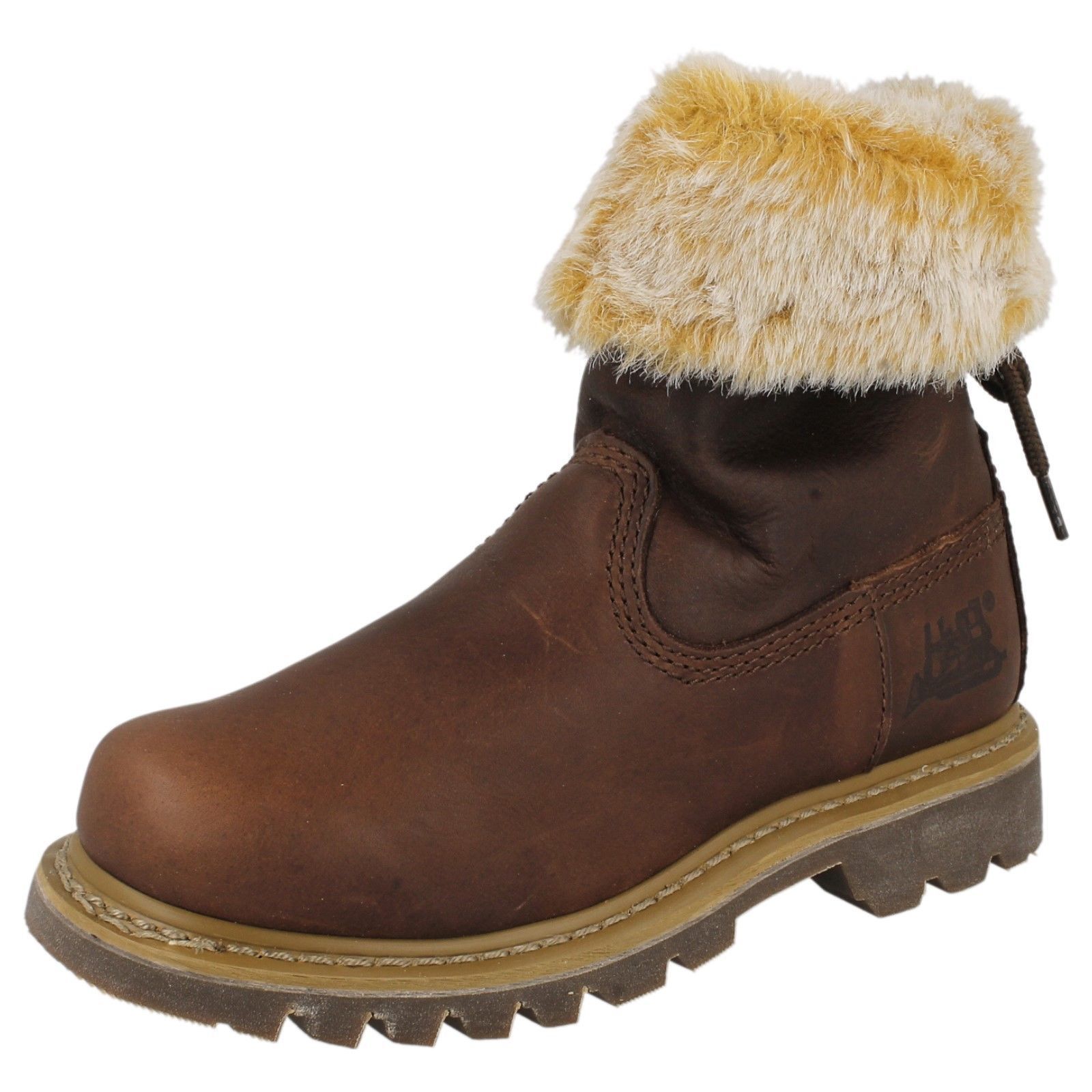 LADIES CATERPILLAR LEATHER BOOT IN 