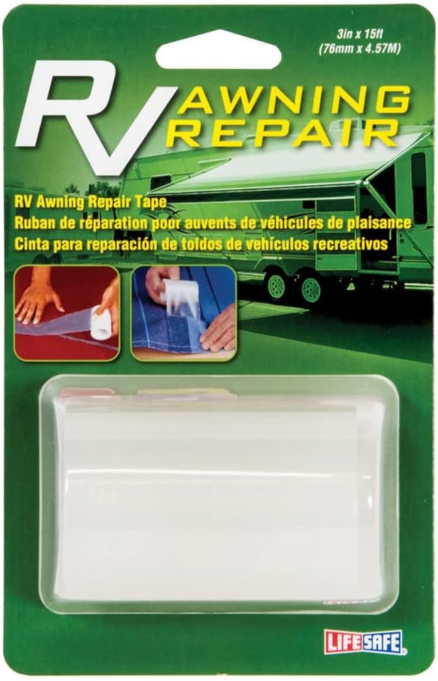 Awning Repair Tape, RV and Marine, Repairs Rips, Tears & Punctures to Awnings, C eBay