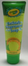 Crayola  Electric Lime Green  Bathtub Fingerpaint Soap 3 fl oz 