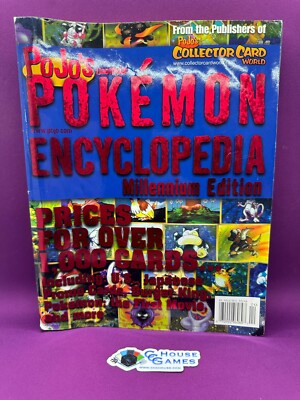 Pokemon TCG Pojo's Unofficial Pokemon Encyclopedia Millenium  Edition*CCGHouse*BM | eBay