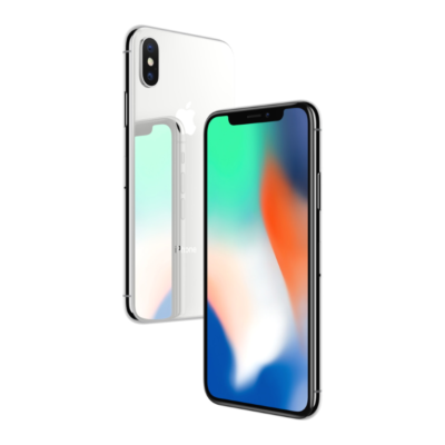 Apple iPhone X - 64GB - Silver (Unlocked) A1865 (CDMA + GSM