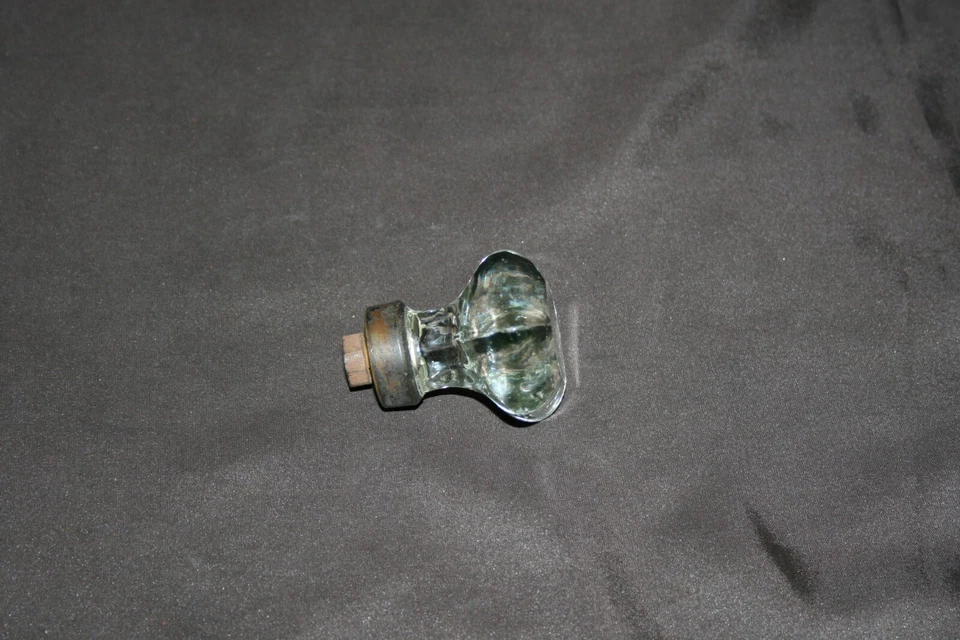 Bouton de porte ancien en Cristal - 6 faces - - Photo 2/3