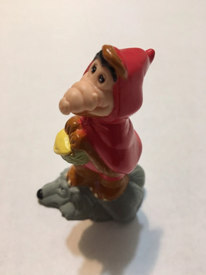 Wendys KidsToy Alf Figure Little Red Riding Hood Alien Productions 1990 - Image 3 of 4