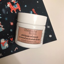 CHRISTOPHE ROBIN Cleansing Volumizing Paste 1.35 oz / 40mL Travel Size NWOB