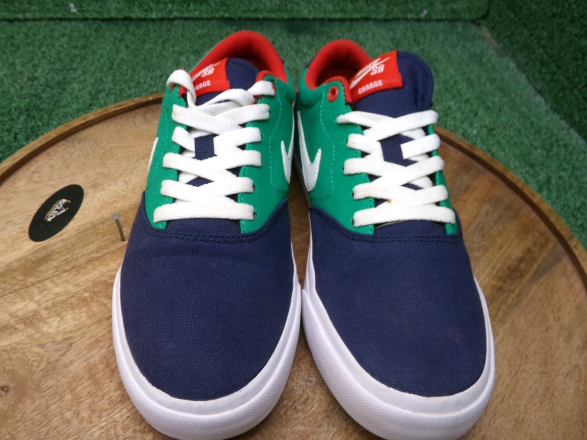 Nike Men's SB Charge SLR Shoes CD6279 401 Midnight Navy Multicolor Size  US