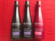 Lot of 3 Nexxus Conditioners: 2 Keraphix 1 Color Assure, 13.5 oz
