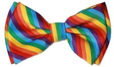 Pre-tied Bowtie - Rainbow