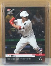 2019 TOPPS NOW PLAYERS WEEKEND #PW-48 NICK SENZEL REDS ROOKIE PRINT RUN 225