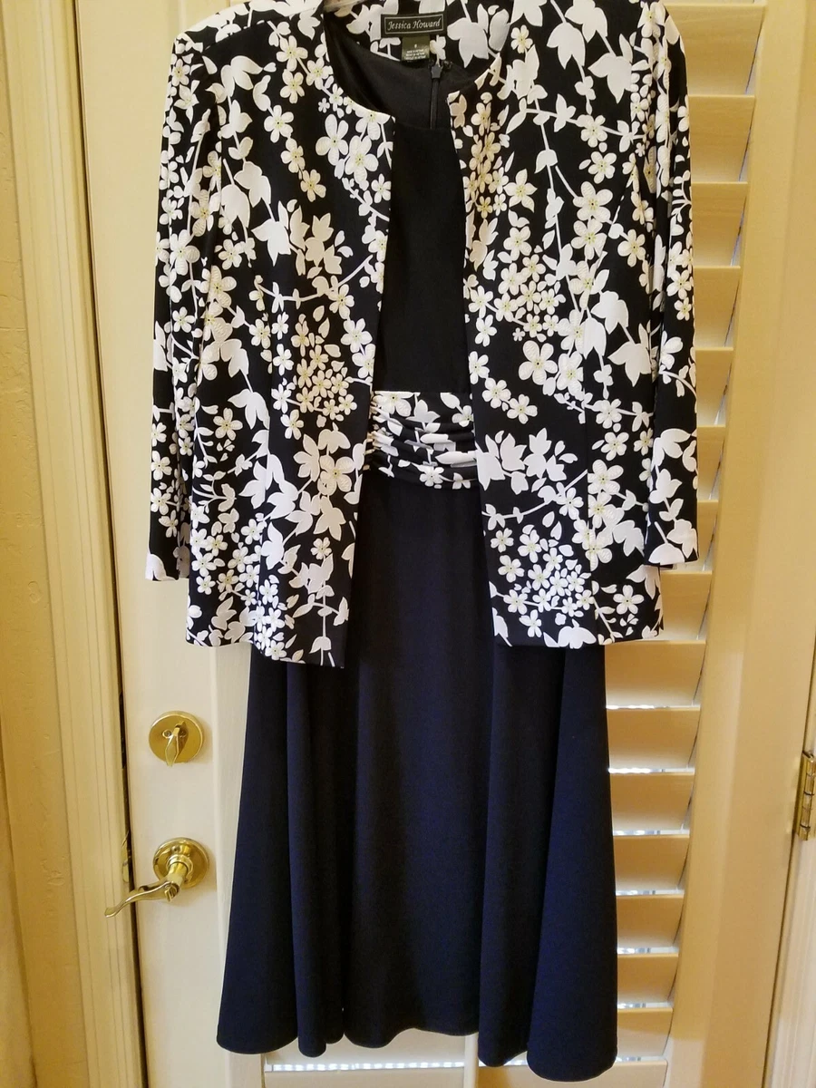 Jessica howard 2 top piece jacket dress