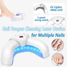 Nail Fungus Treatment LED Light Therapy Device Toenail Onychomycosis Treatments