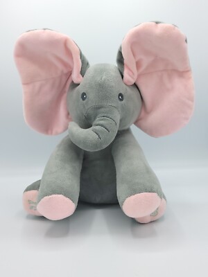 Elza Musical Elephant Singing Stuffed Baby Toy Animated Interactive Plush 