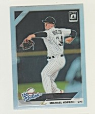2019 Donruss Optic THE ROOKIES SILVER PRIZM REFRACTOR #TR-3 MICHAEL KOPECH RC
