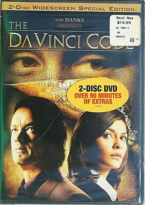 NEW - The DaVinci Code (DVD, 2006, 2-Disc Set, Widescreen Special Edition)