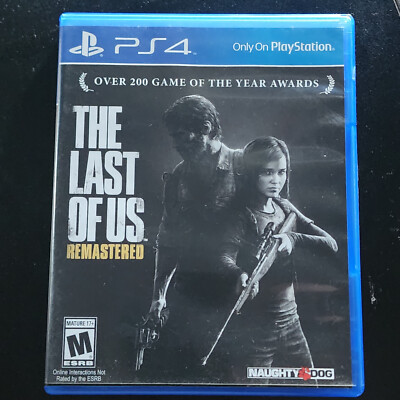 The Last of Us Remastered PS4, CIB, Includes All DLC, Tested