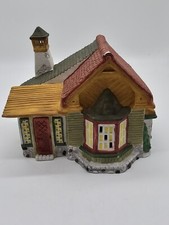 Vintage Santa's Best  Johnson House First Edition Christmas Village Ceramic 