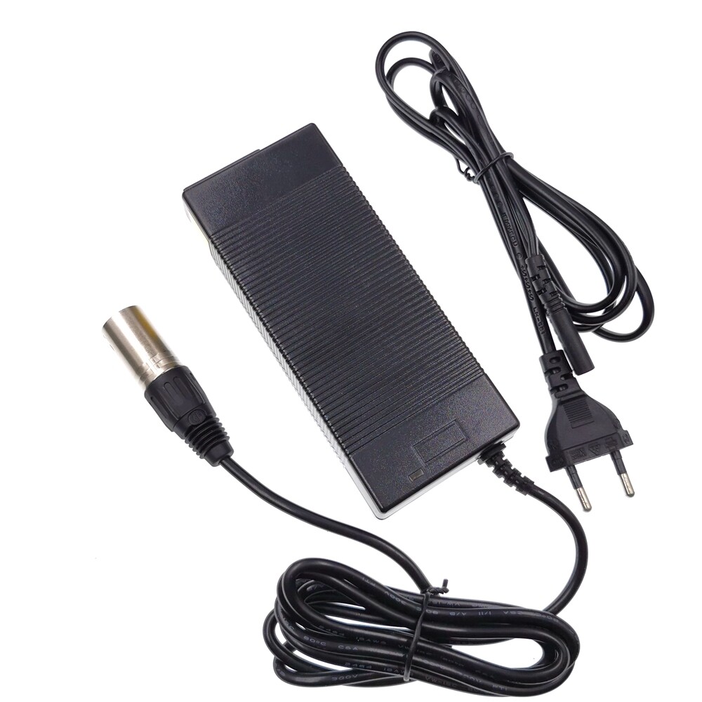 36V 4 PINS XLR charager 42V2A electric bike lithium battery charger eBay