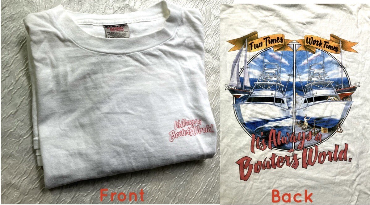 grdeatLand original ONEITA POWER-T ホワイト grdeatLand original ONEITA POWER-T ホワイト Vintage 90s