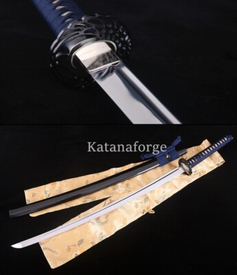 1095 High Carbon Steel Iaito Japanese Samurai Katana Sword Full Tang Dull Blade