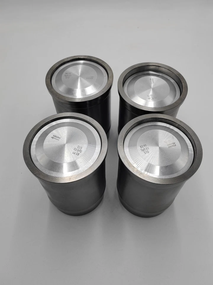 Kit chemises pistons Peugeot 404 1L6-1L6i XC5-XC6-KF1-KF2 - Photo 1/1