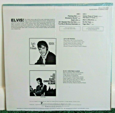 ELVIS PRESLEY - Elvis Sings Flaming Star 1969 Vinyl LP - Still
